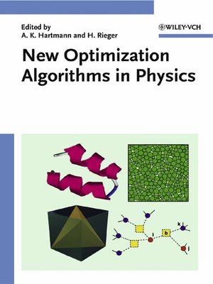 cover image of New Optimization Algorithms in Physics